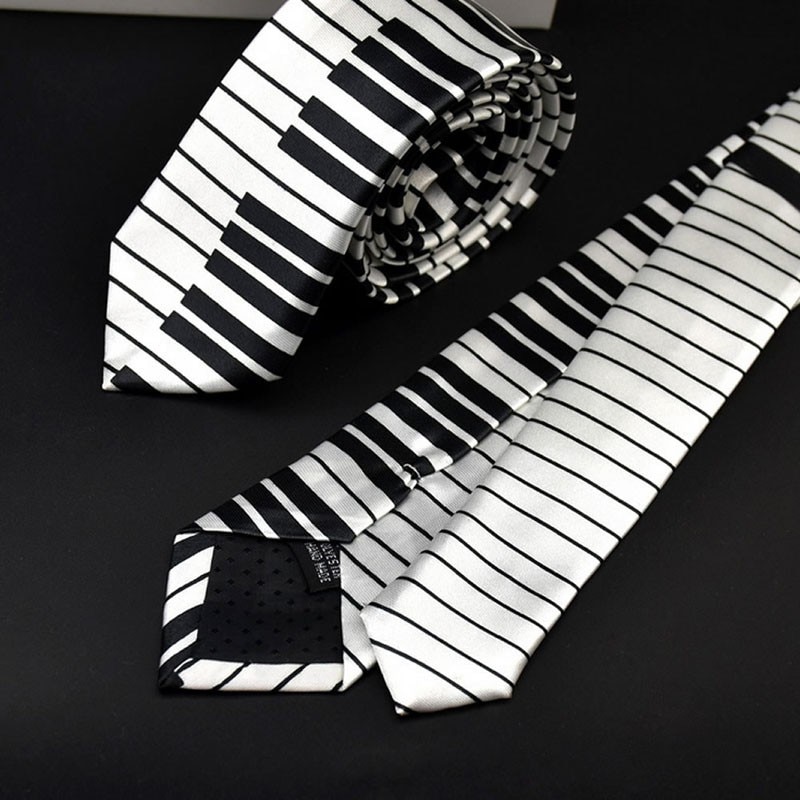 Piano Key Necktie Classic Accessory Piano Key Necktie Classic Accessory