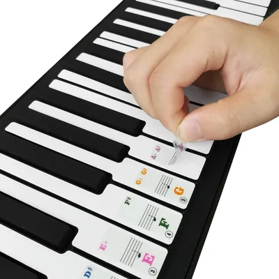 Piano Key Stickers Removable Stickers Piano Key Stickers Removable Stickers