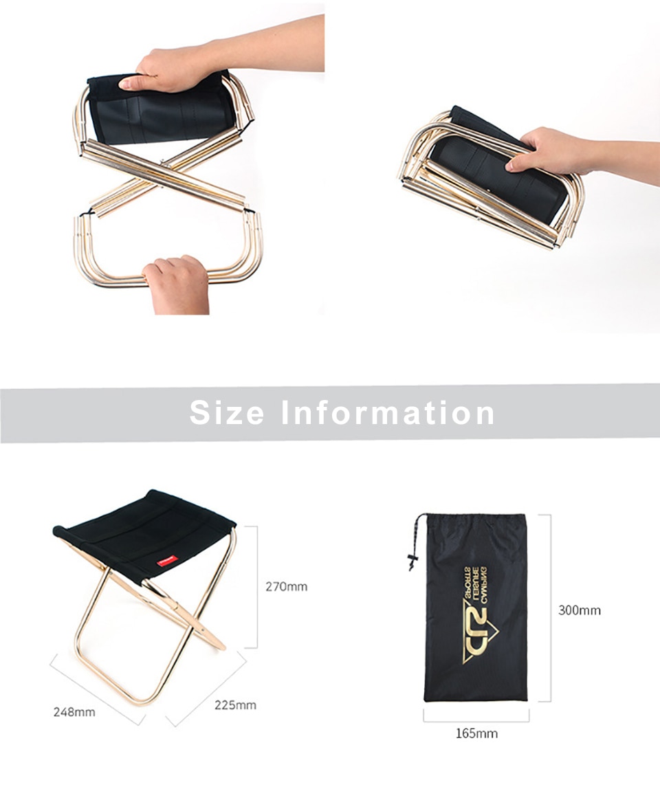 Picnic Chairs Foldable With Bag