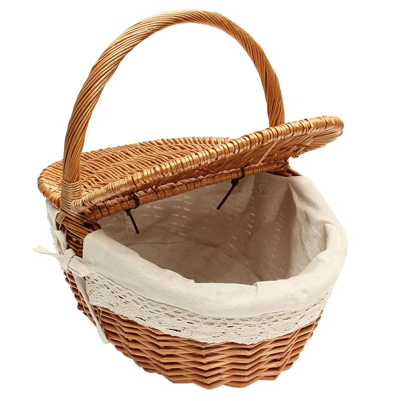 Picnic Hamper Wicker Basket