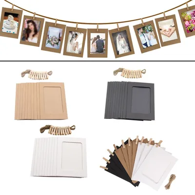 Picture Holder Paper Frame (10 pieces) Picture Holder Paper Frame (10 pieces)