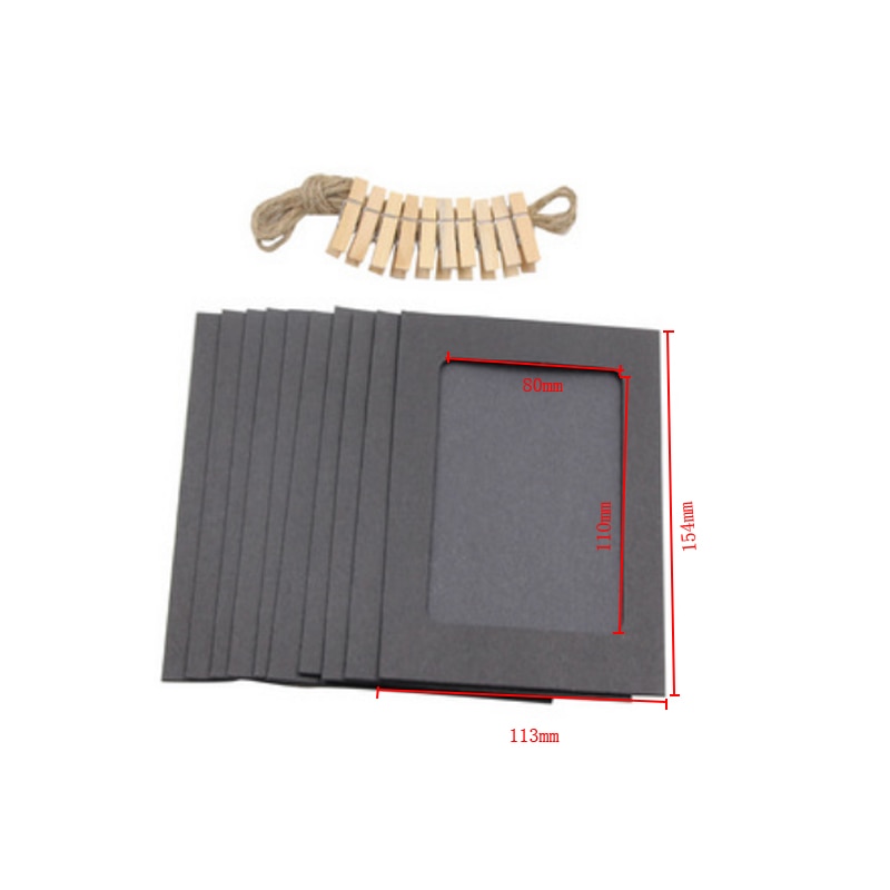 Picture Holder Paper Frame (10 pieces) Picture Holder Paper Frame (10 pieces)