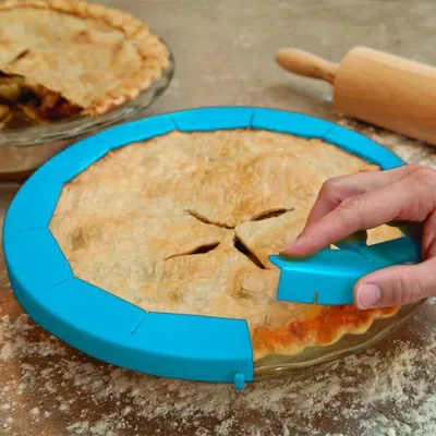 Pie Crust Shield Adjustable Size Pie Crust Shield Adjustable Size