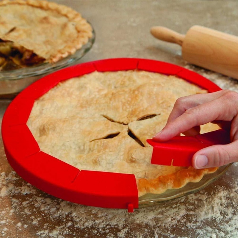 Pie Crust Shield Adjustable Size Pie Crust Shield Adjustable Size