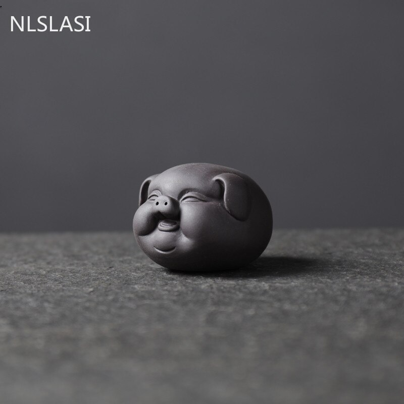 Pig Tea Pet Clay Figurine Pig Tea Pet Clay Figurine