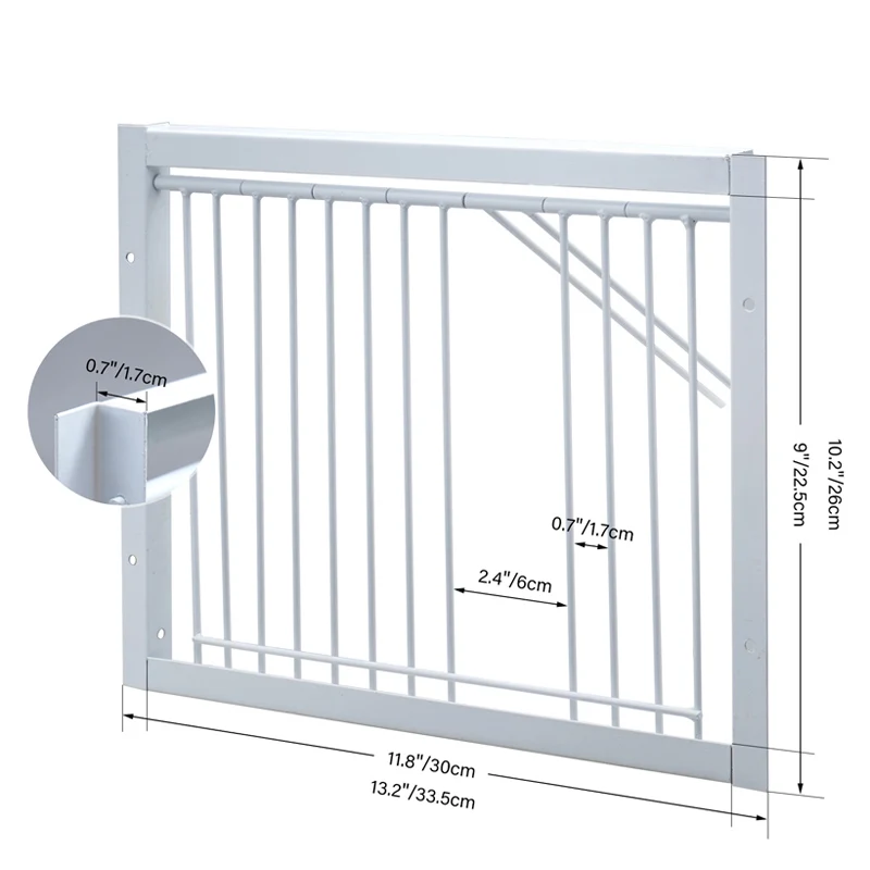 Pigeon Entrance Door Metal Wire Bars Frame Single Entrance Trapping Doors Cage Pigeon Racing Supplies for Bird Cages