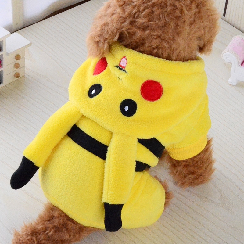 Pikachu Dog Costume Pet Onesie Pikachu Dog Costume Pet Onesie