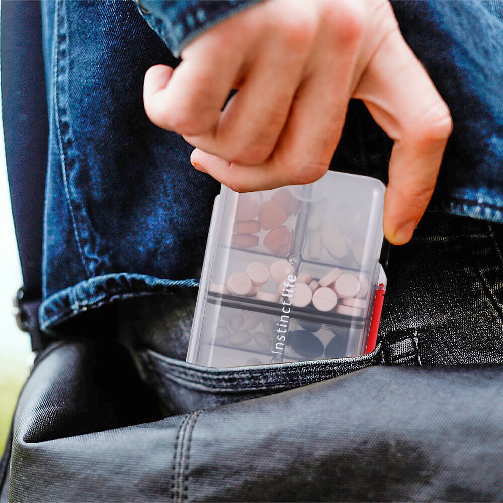 Pill Box for Travel Medicine Case Pill Box for Travel Medicine Case