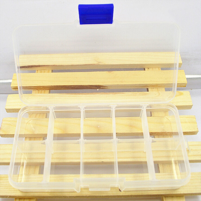Pill Containers 10 Grid Organizer Box Pill Containers 10 Grid Organizer Box