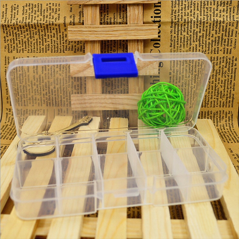 Pill Containers 10 Grid Organizer Box Pill Containers 10 Grid Organizer Box