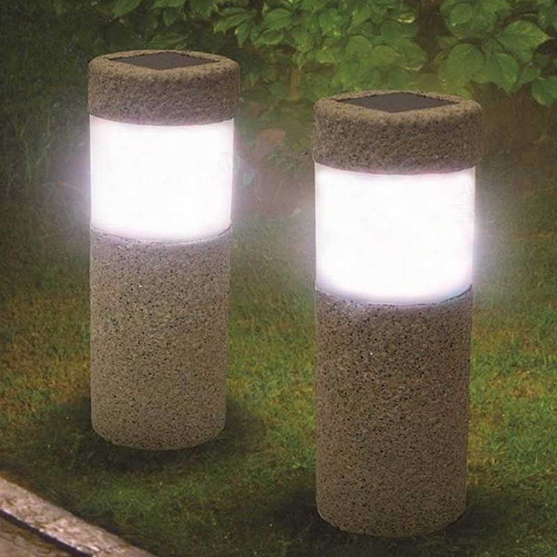 Pillar Garden Light Solar Powered Pillar Garden Light Solar Powered