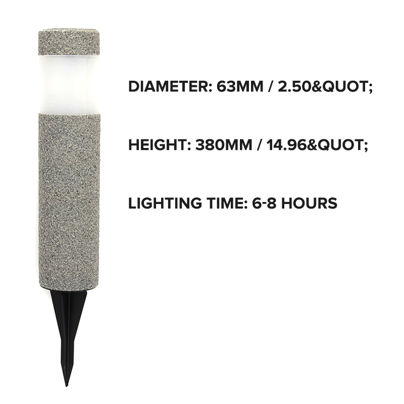 Pillar Garden Light Solar Powered Pillar Garden Light Solar Powered