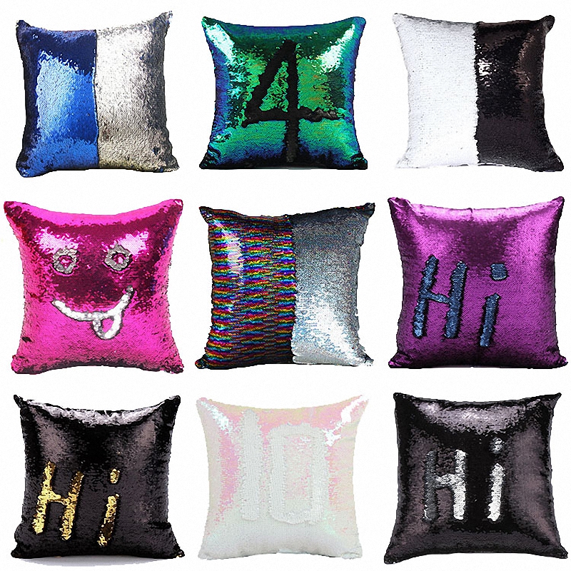 Pillow Cases Color Changing Sequins Pillow Cases Color Changing Sequins