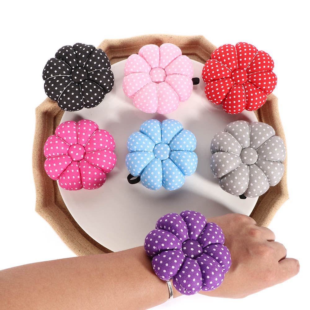 Pin Cushion Sewing Wrist Needle Holder Pin Cushion Sewing Wrist Needle Holder