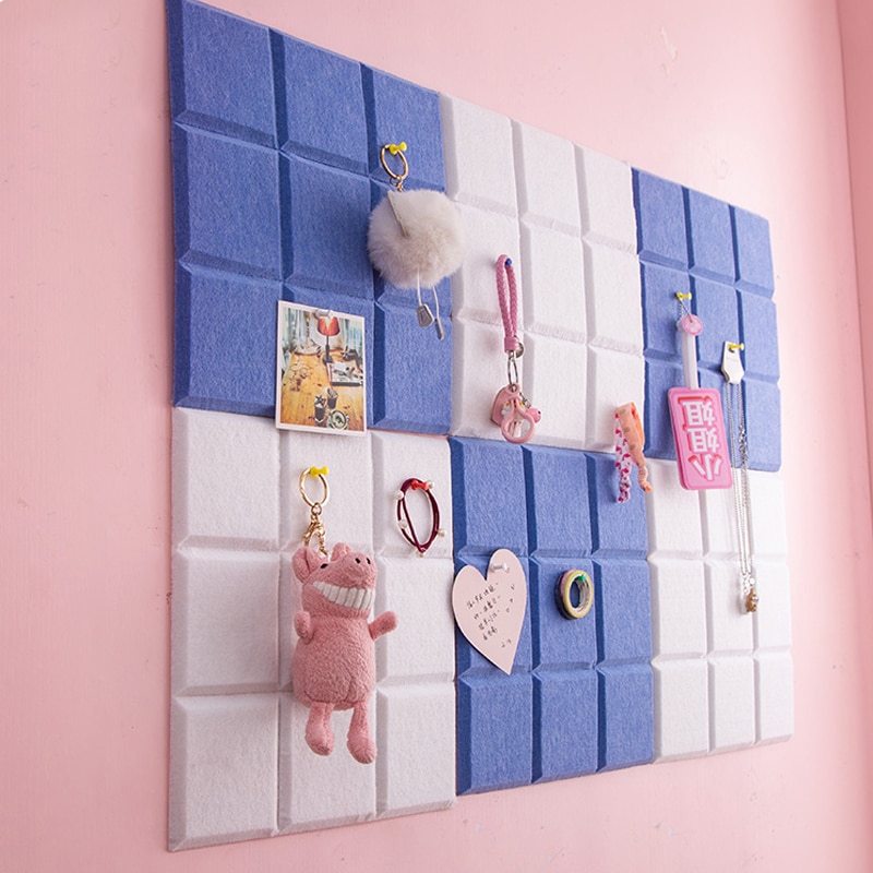 Pin Up Board Felt Wall Mount (2Pcs) Pin Up Board Felt Wall Mount (2Pcs)