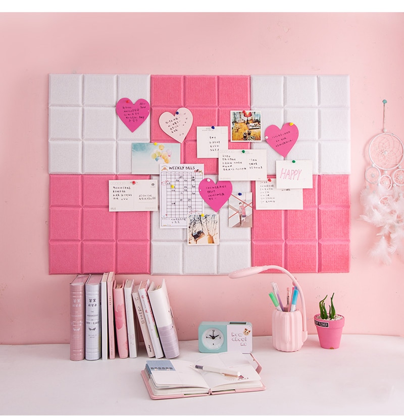 Pin Up Board Felt Wall Mount (2Pcs) Pin Up Board Felt Wall Mount (2Pcs)