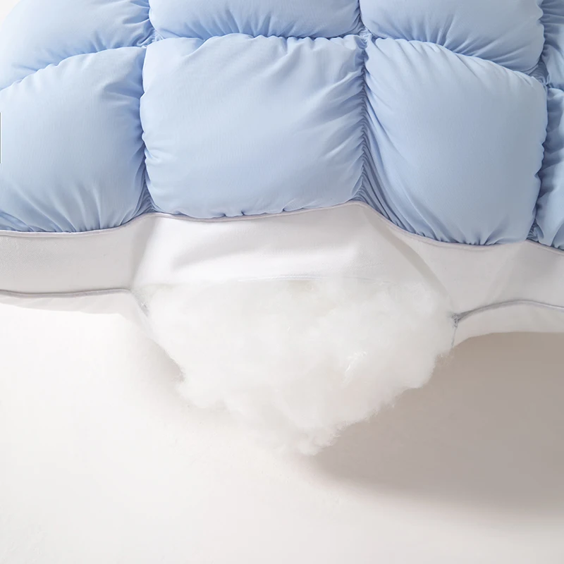 Pineapple Bread Shape Pillow Core Breathable Grid Design Cervical Support Bed Pillows Soft Fluffy Comfortable Neck Pineapple Bread Shape Pillow Core Breathable Grid Design Cervical Support Bed Pillows Soft Fluffy Comfortable Neck