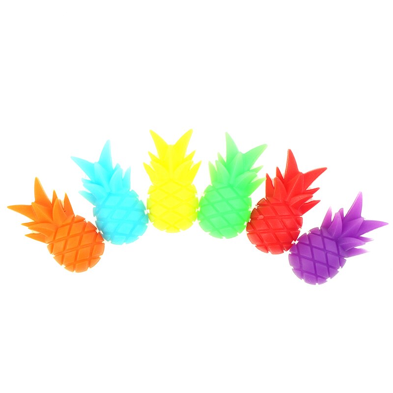 Pineapple Design Wine Glass Tags (6 pcs) Pineapple Design Wine Glass Tags (6 pcs)