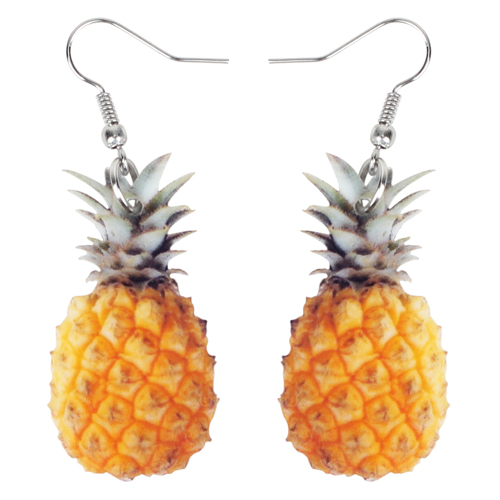 Pineapple Earrings Summer Fruit Earrings Pineapple Earrings Summer Fruit Earrings