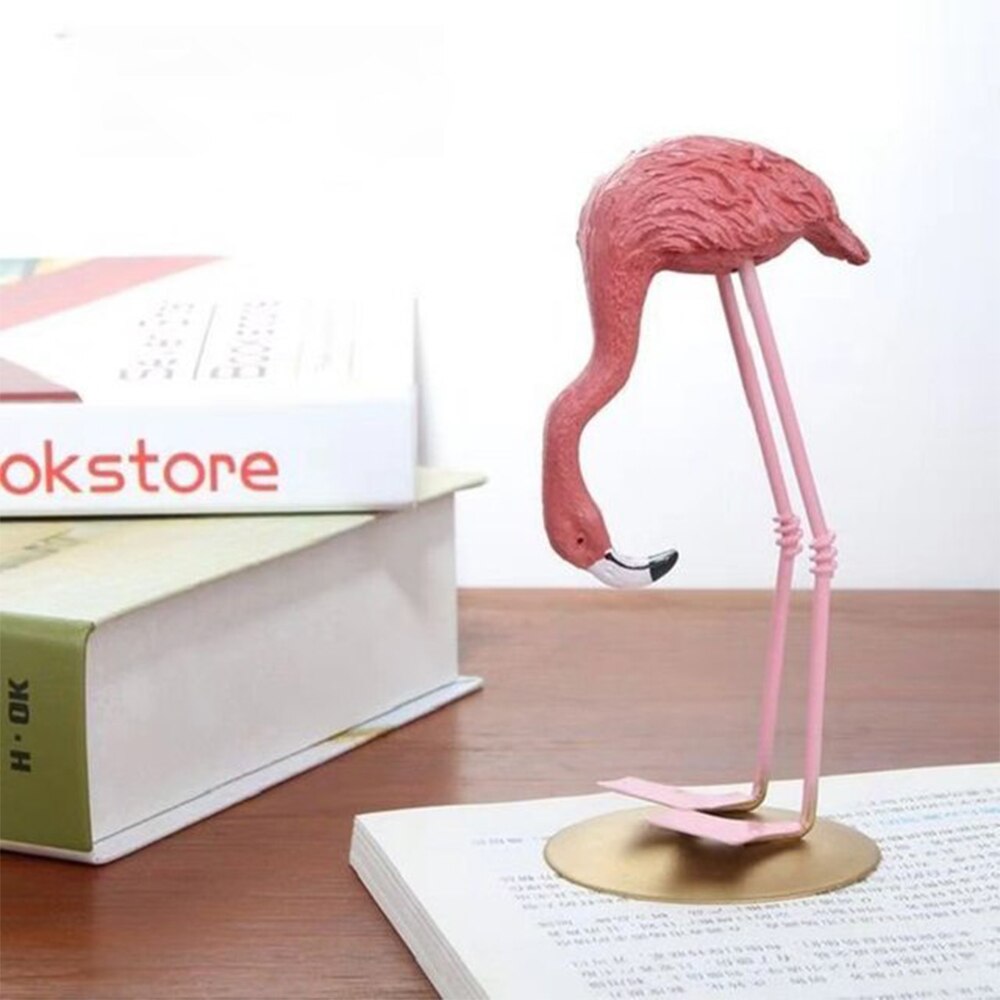 Pink Flamingo Figurine Decoration