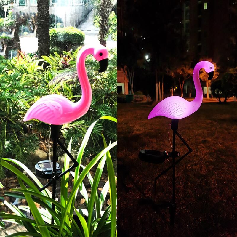 Pink Flamingo Solar Lights (3 pcs)
