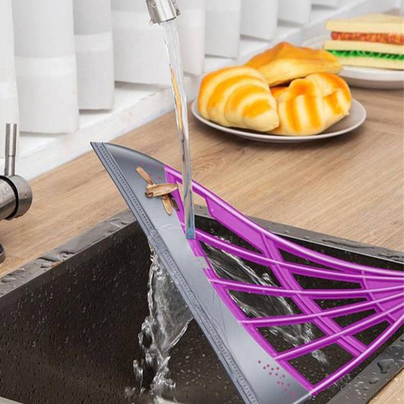 Pink Magic Broom Cleaning Bathroom Glass One Piece Wipe Mop Household Small Broom Splicing Broom