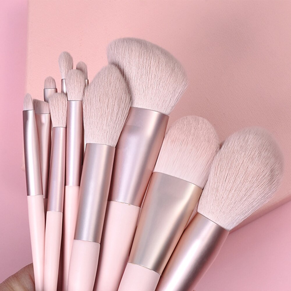 Pink Makeup Brush Set (11 Pcs) Pink Makeup Brush Set (11 Pcs)