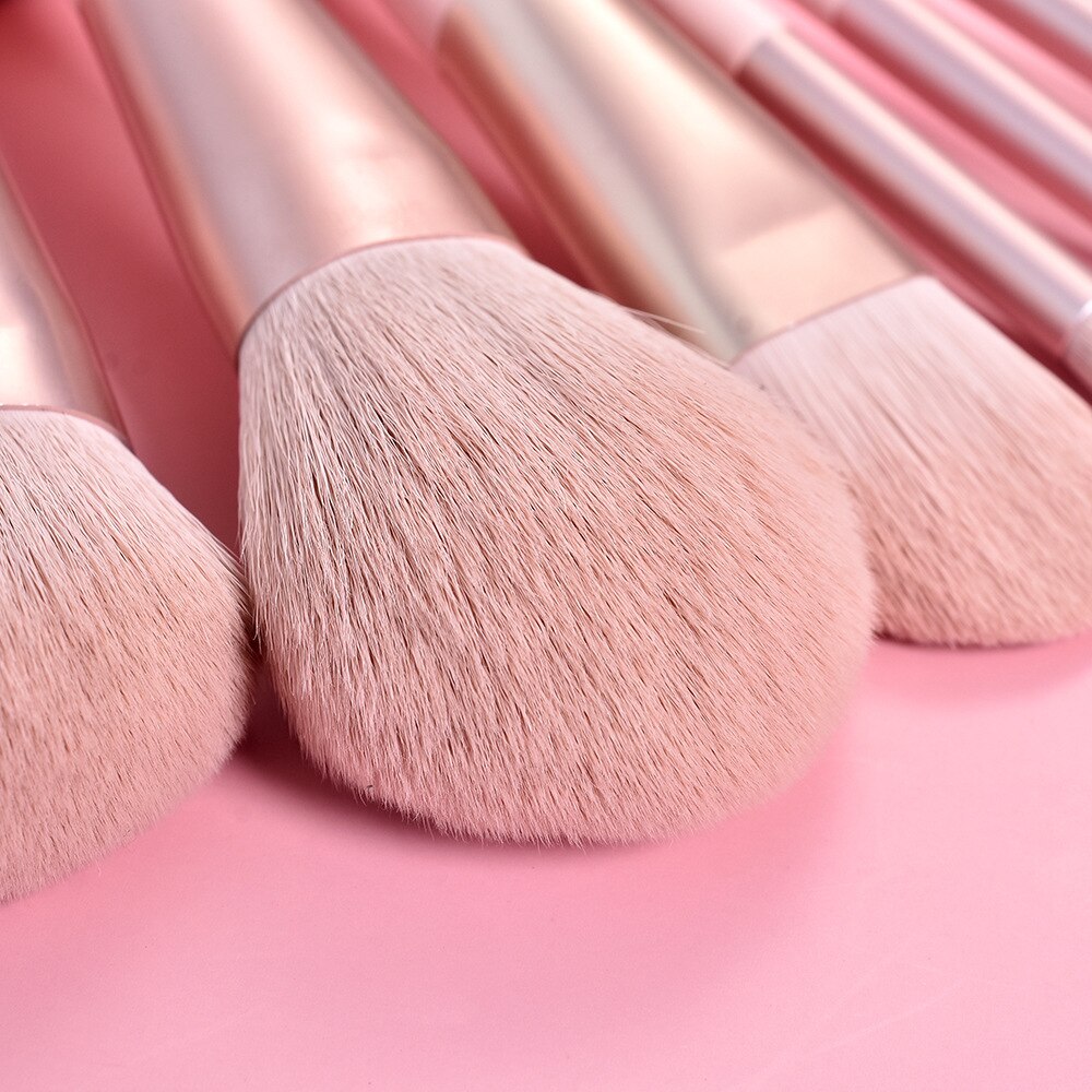 Pink Makeup Brush Set (11 Pcs) Pink Makeup Brush Set (11 Pcs)