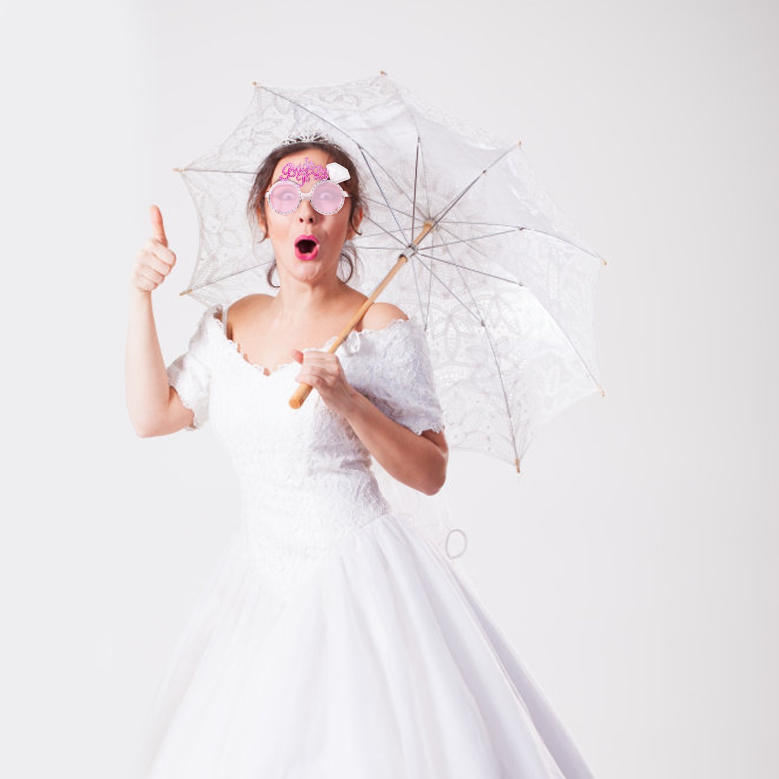 Pink Plastic Bride To Be Glasses Pink Plastic Bride To Be Glasses