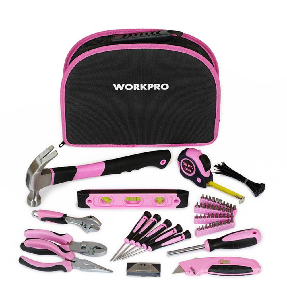 Pink Tool Set 103PCs with Storage Bag Pink Tool Set 103PCs with Storage Bag