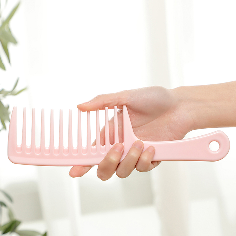 Pink Wide Tooth Hair Comb