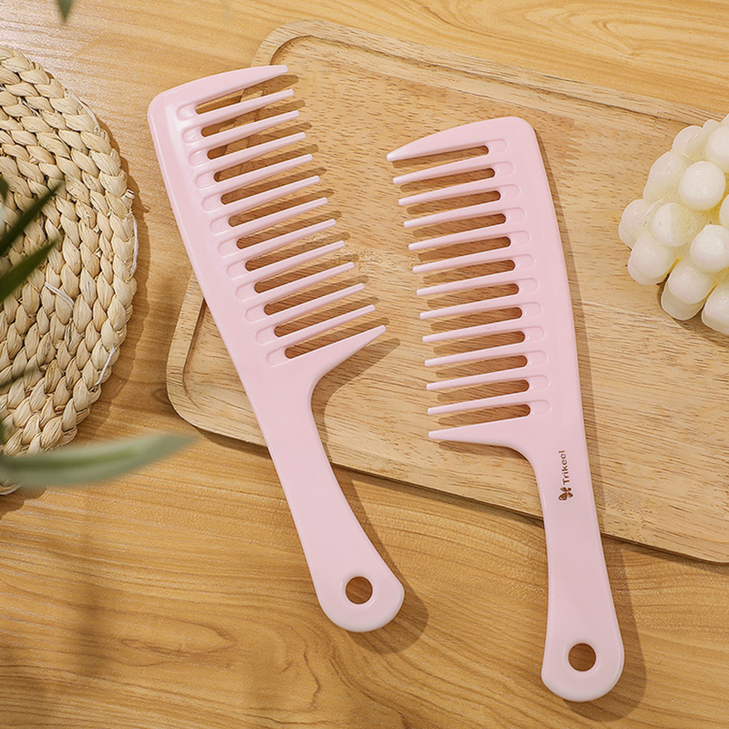Pink Wide Tooth Hair Comb