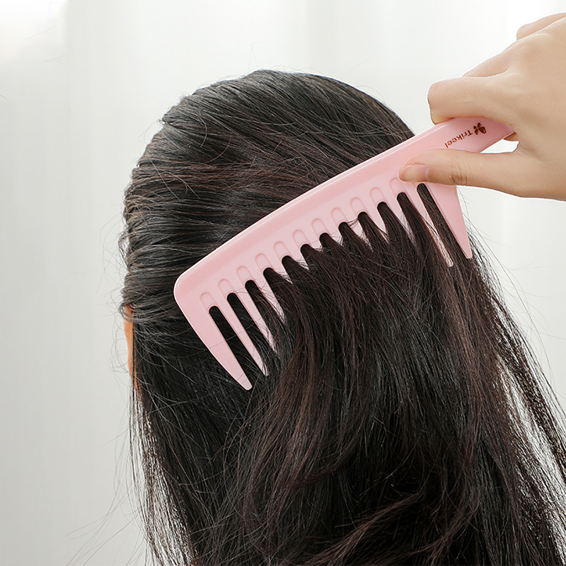 Pink Wide Tooth Hair Comb