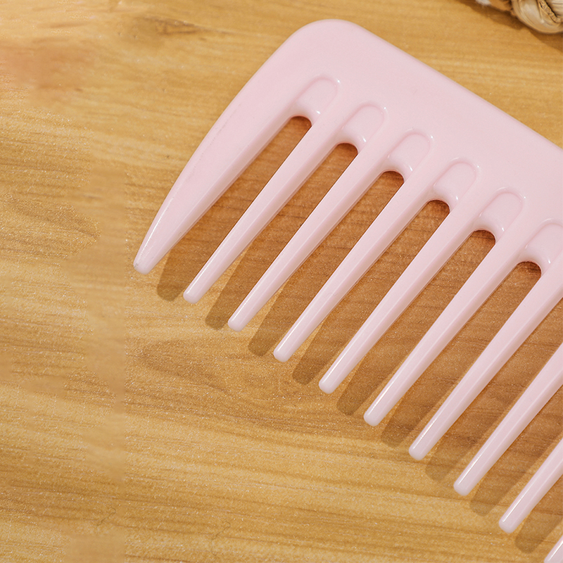 Pink Wide Tooth Hair Comb