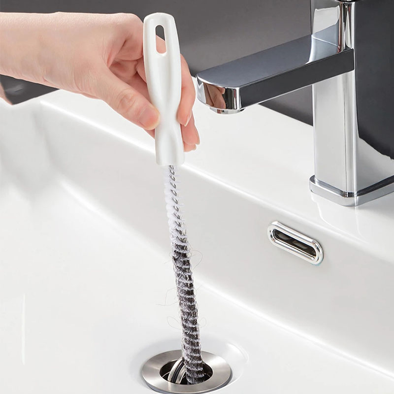 Pipe Dredging Brush Bathroom Hair Sewer Sink Cleaning Brush Drain Cleaner Flexible Cleaner Clog Plug Hole Remover Tool Pipe Dredging Brush Bathroom Hair Sewer Sink Cleaning Brush Drain Cleaner Flexible Cleaner Clog Plug Hole Remover Tool