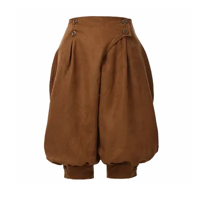 Pirate Pants Medieval Renaissance Viking Cosplay Costume Loose Pants Horseman Peasant Castaways Costume Bloomers