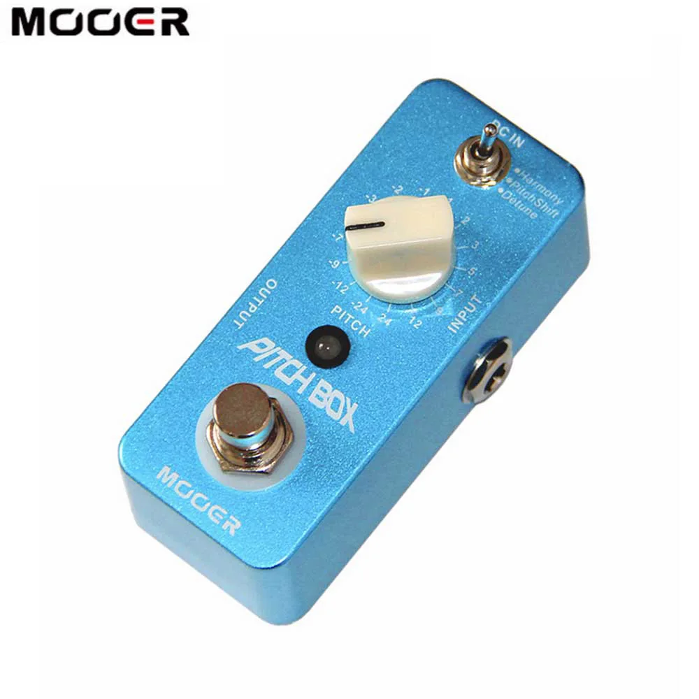 Pitch Box Compact Effect Pedal Harmony Pitch Shifting Detune 3 Effects Mode True Bypass Guitar Pedal Guitar Accessories