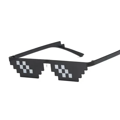 Pixelated Glasses Party Accessory