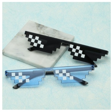 Pixelated Mosaic Glasses Pixelated Mosaic Glasses
