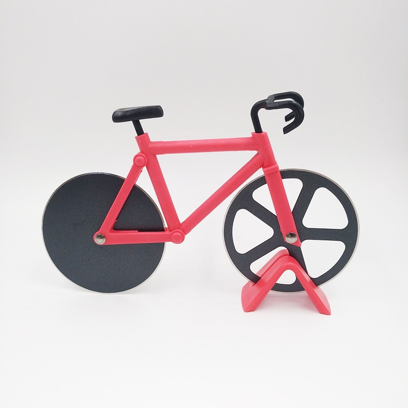 Pizza Slicer Bicycle Stainless Steel Cutter Pizza Slicer Bicycle Stainless Steel Cutter