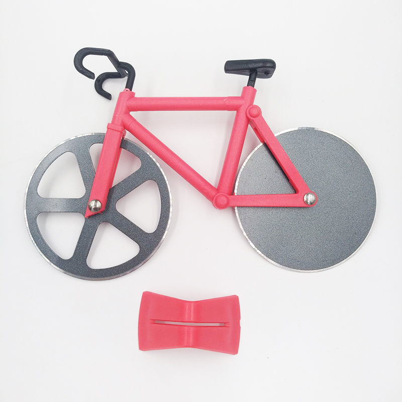 Pizza Slicer Bicycle Stainless Steel Cutter Pizza Slicer Bicycle Stainless Steel Cutter