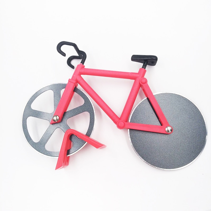 Pizza Slicer Bicycle Stainless Steel Cutter Pizza Slicer Bicycle Stainless Steel Cutter