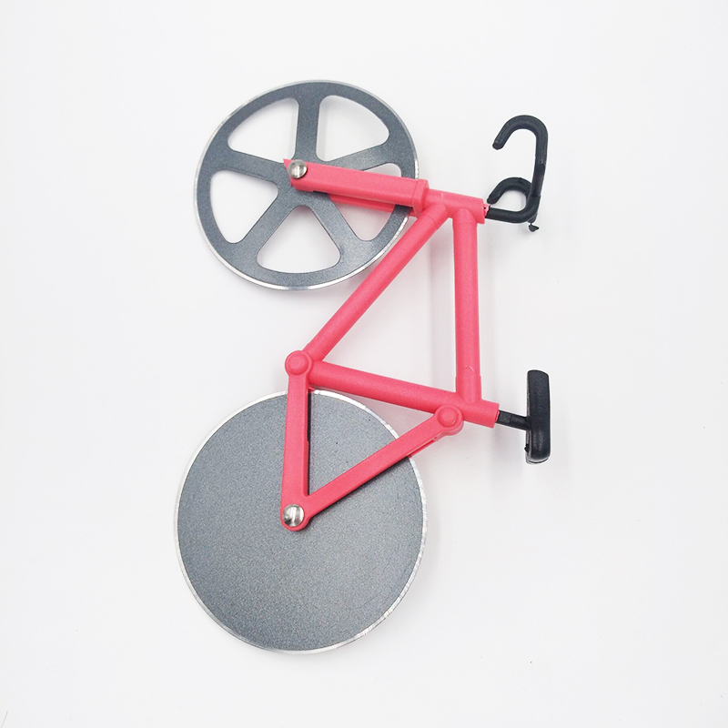 Pizza Slicer Bicycle Stainless Steel Cutter Pizza Slicer Bicycle Stainless Steel Cutter