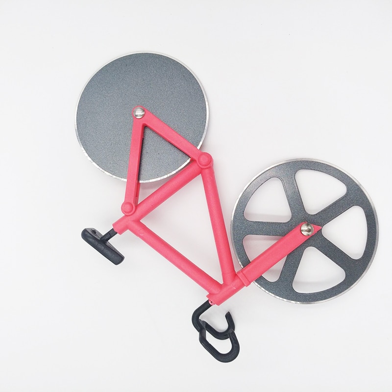 Pizza Slicer Bicycle Stainless Steel Cutter Pizza Slicer Bicycle Stainless Steel Cutter