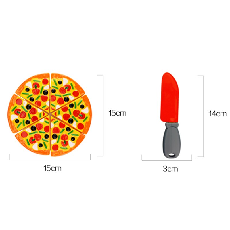 Pizza Toy Set Kitchen Pretend Play
