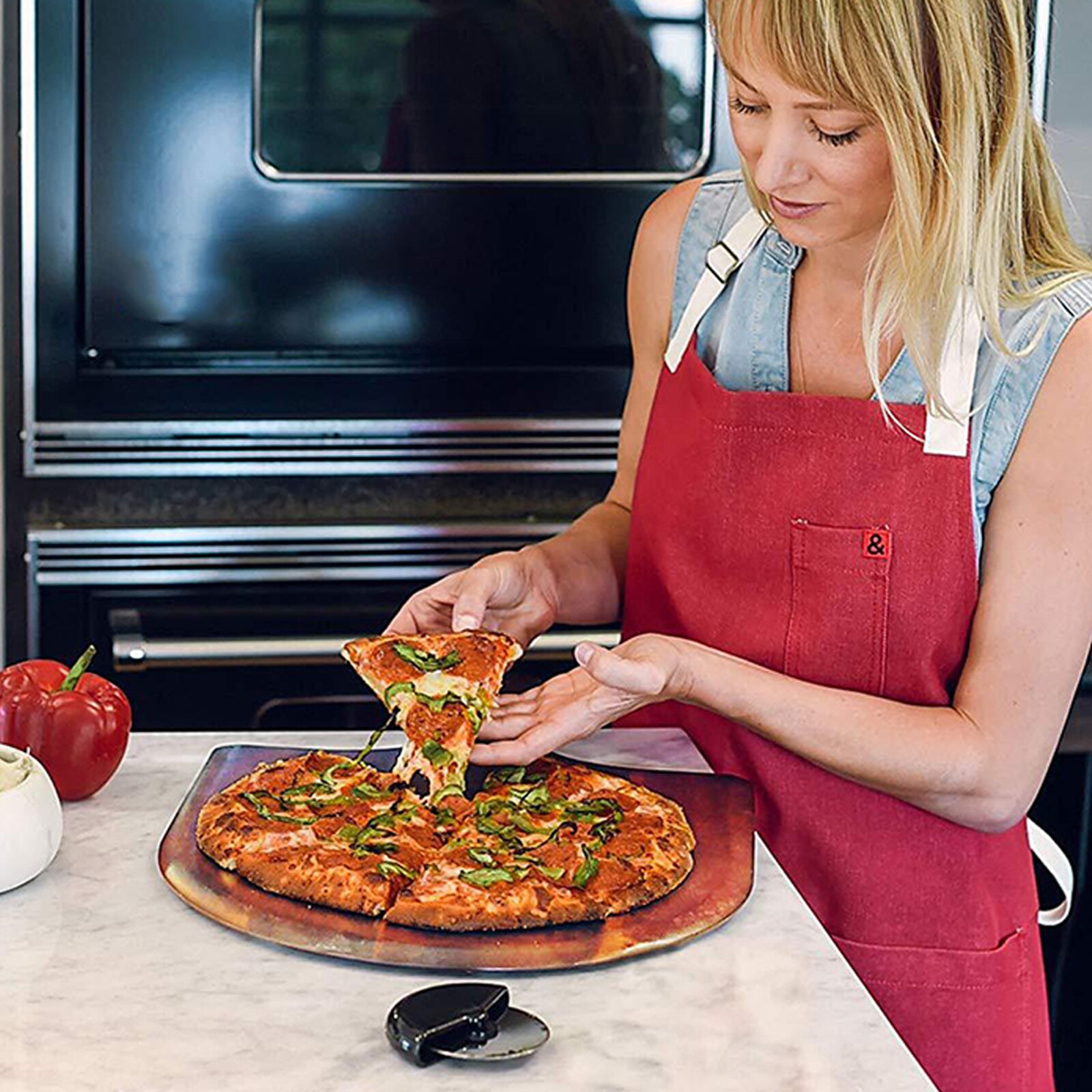 Pizza Wood Paddle Shovel Tray