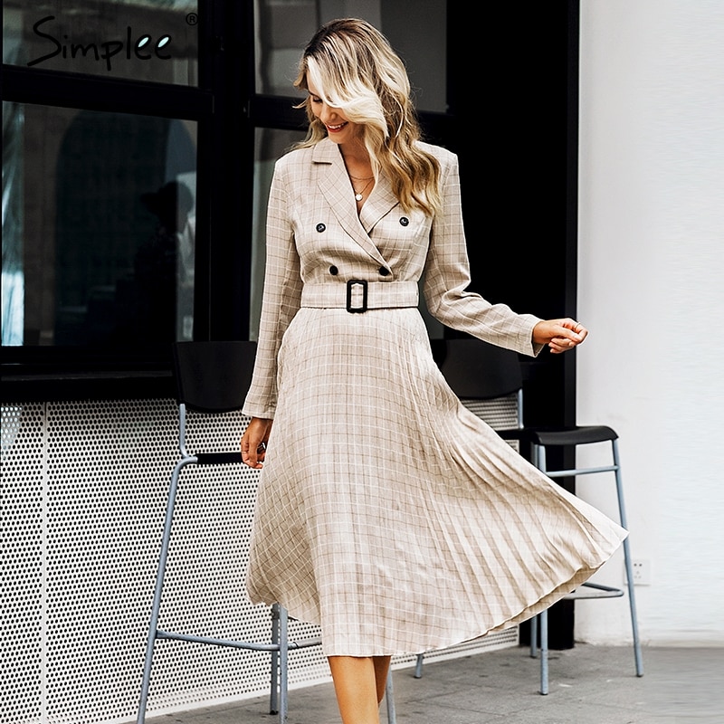 Plaid Dress Ladies Fashionwear Plaid Dress Ladies Fashionwear