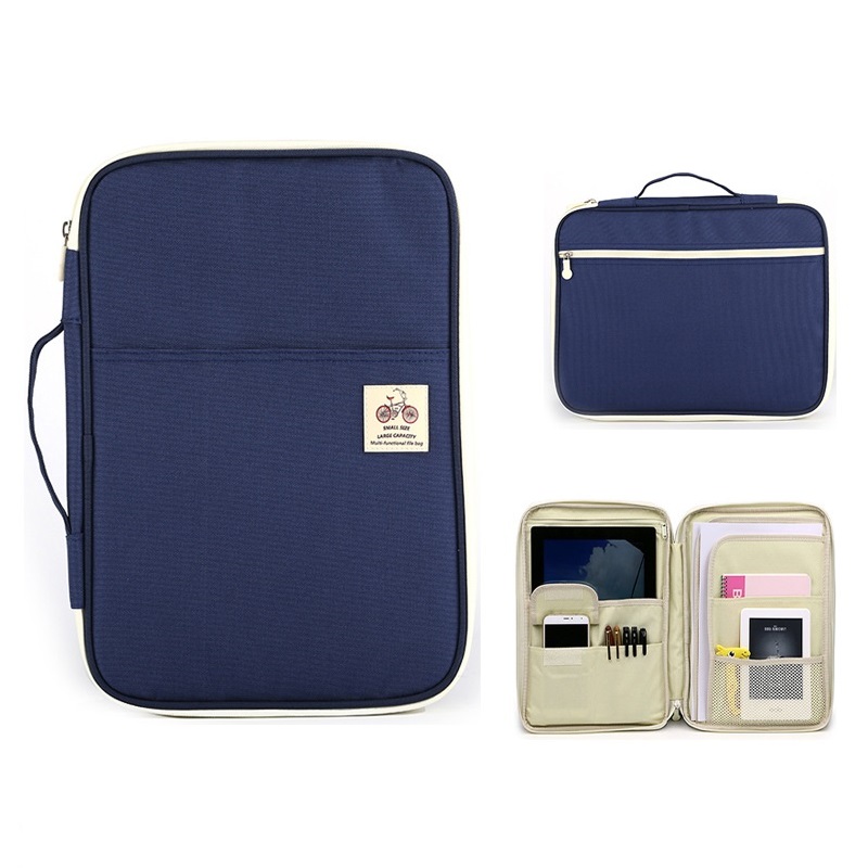 Plain Document Storage Bag Multifunctional Plain Document Storage Bag Multifunctional