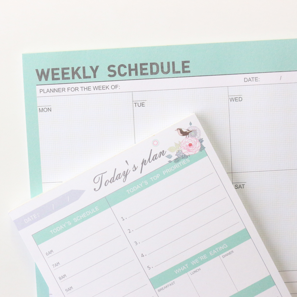 Planner Pad Desk Memo Organizer Planner Pad Desk Memo Organizer