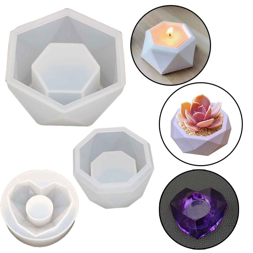 Plant Pot Molds Soft Silicone (3 PCs) Plant Pot Molds Soft Silicone (3 PCs)